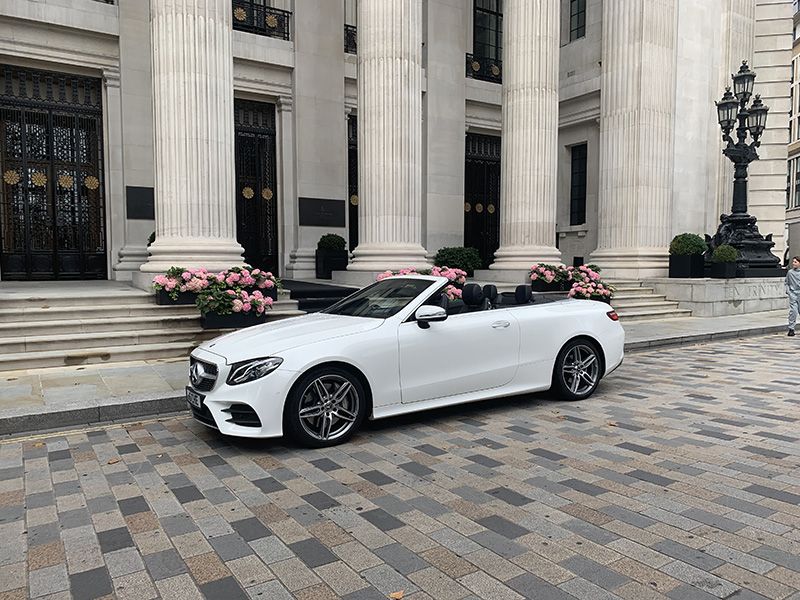 Mercedes E-Class Saloon & Convertible White